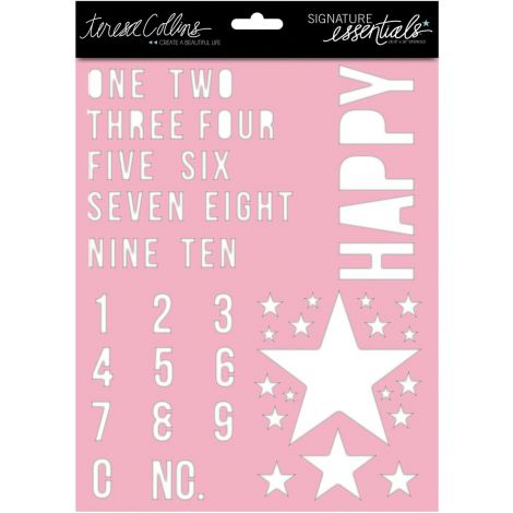 Szablon Prima Marketing Teresa Collins Signature Essentials A4, 3szt